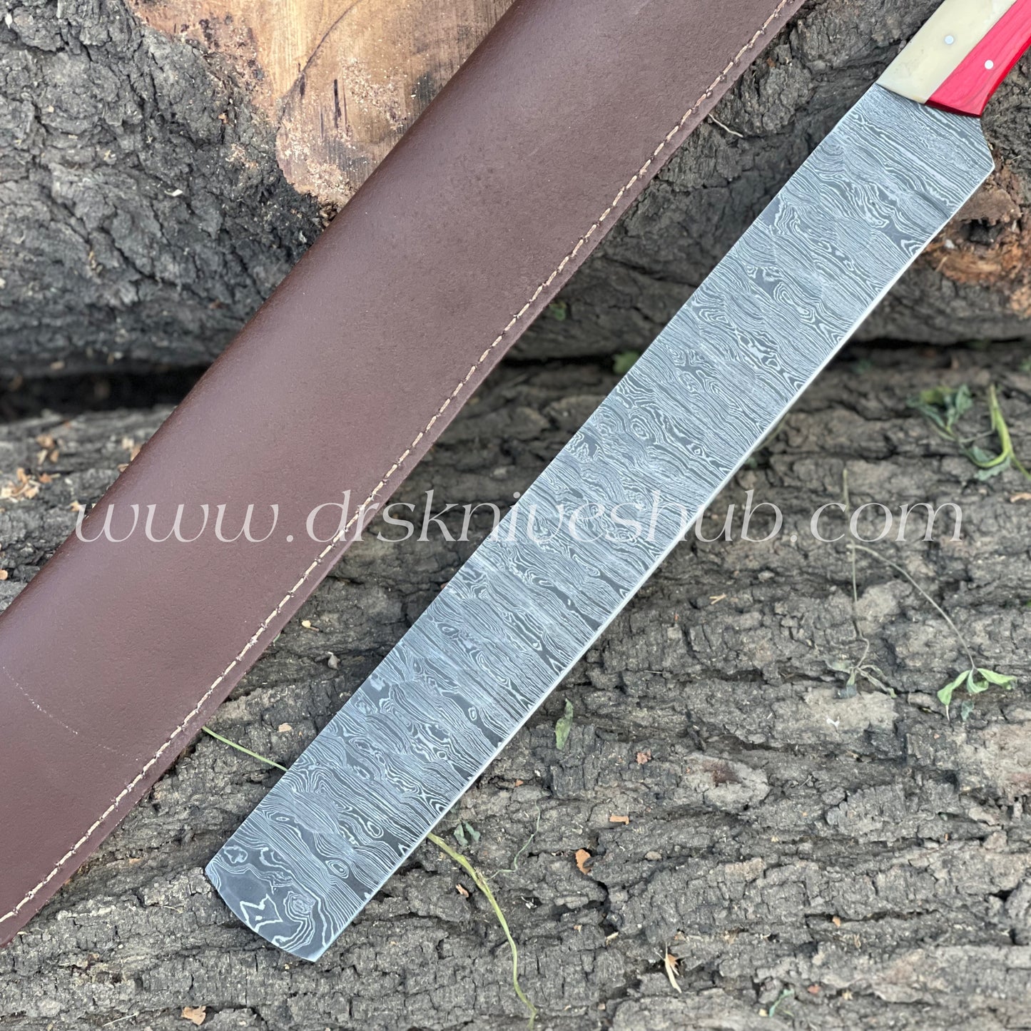 19” Brisket Knife Custom Hand Forged Texas Handle BBQ Knife