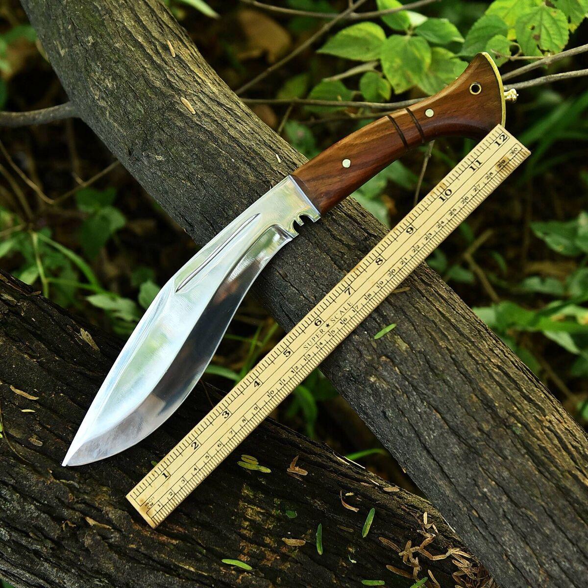 HAND FORGED KUKRI KNIFE STAINLESS BLADE || DRS KNIVES HUB