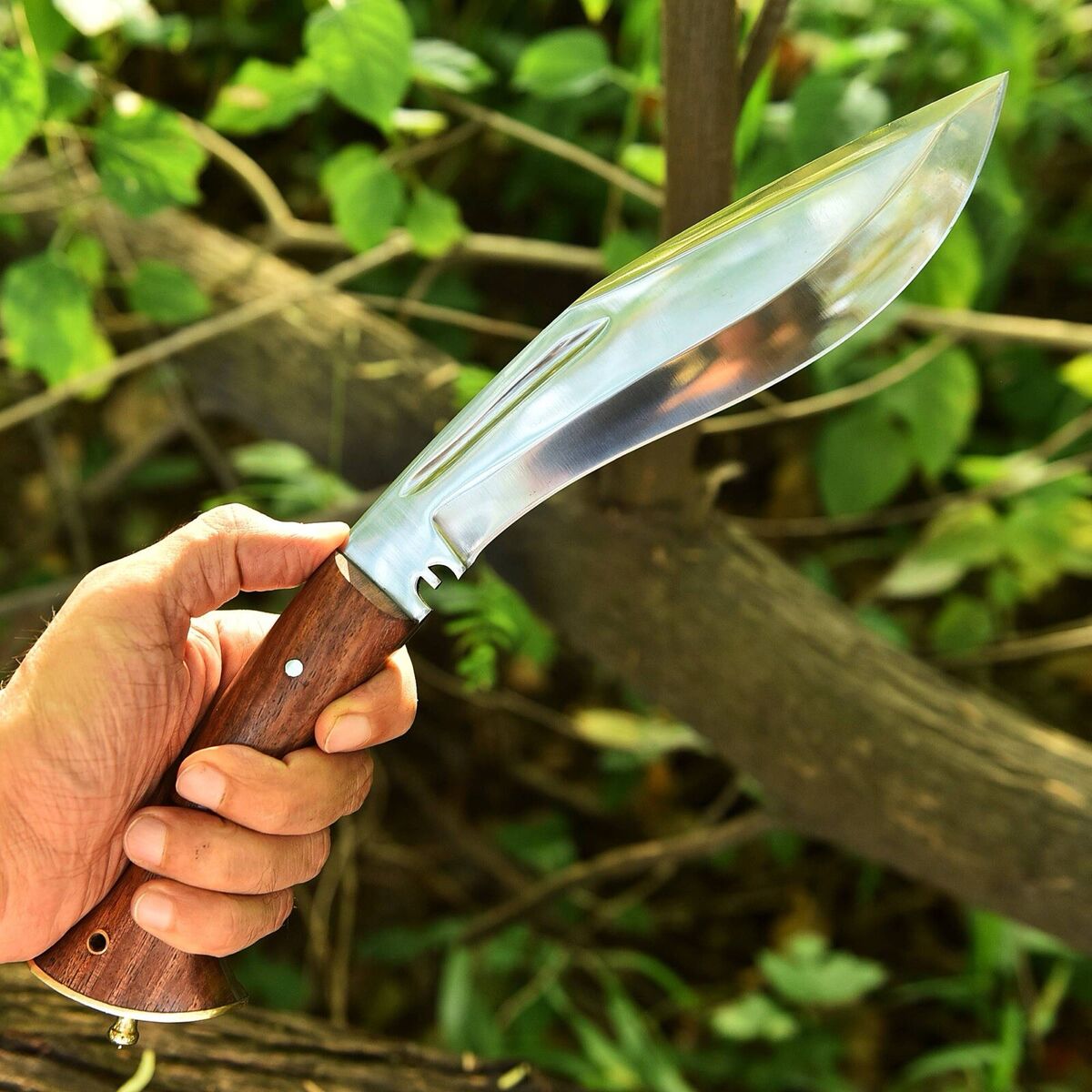 HAND FORGED KUKRI KNIFE STAINLESS BLADE || DRS KNIVES HUB