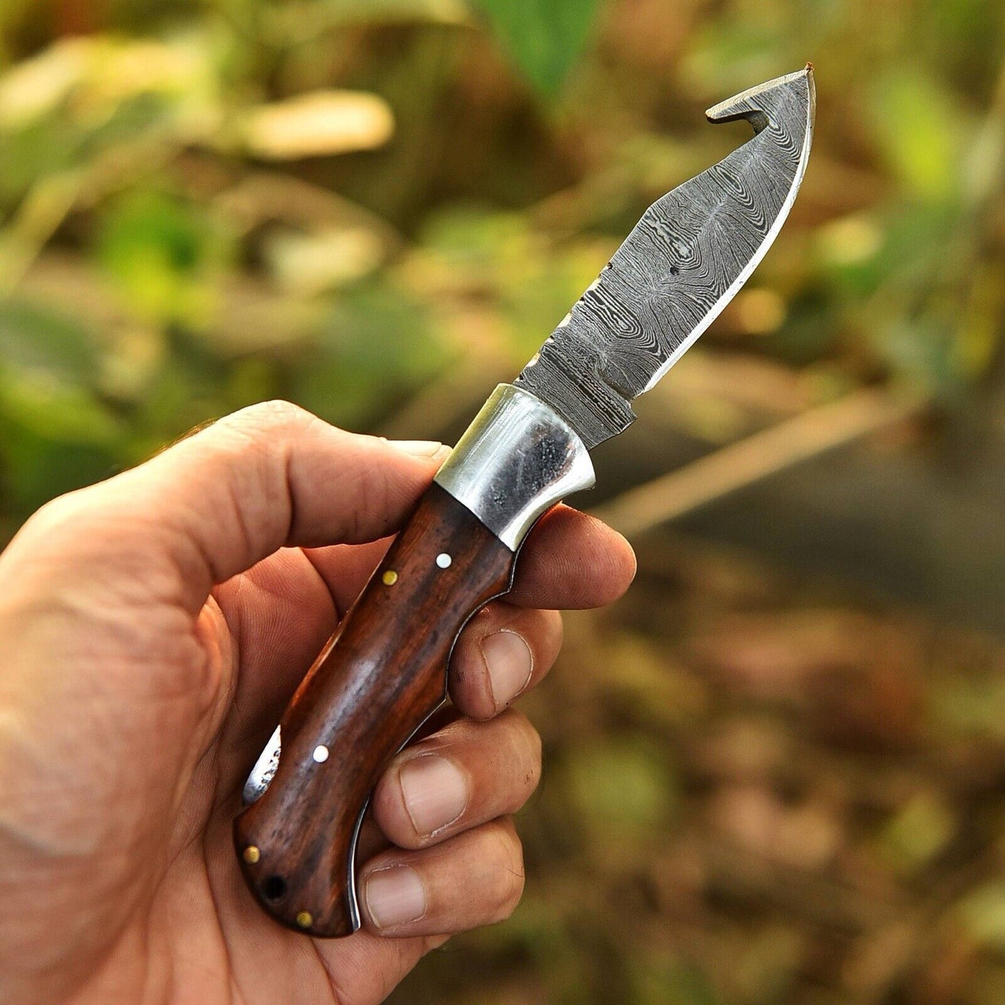 GUT HOOK FOLDING POCKET KNIFE || DRS KNIVES HUB