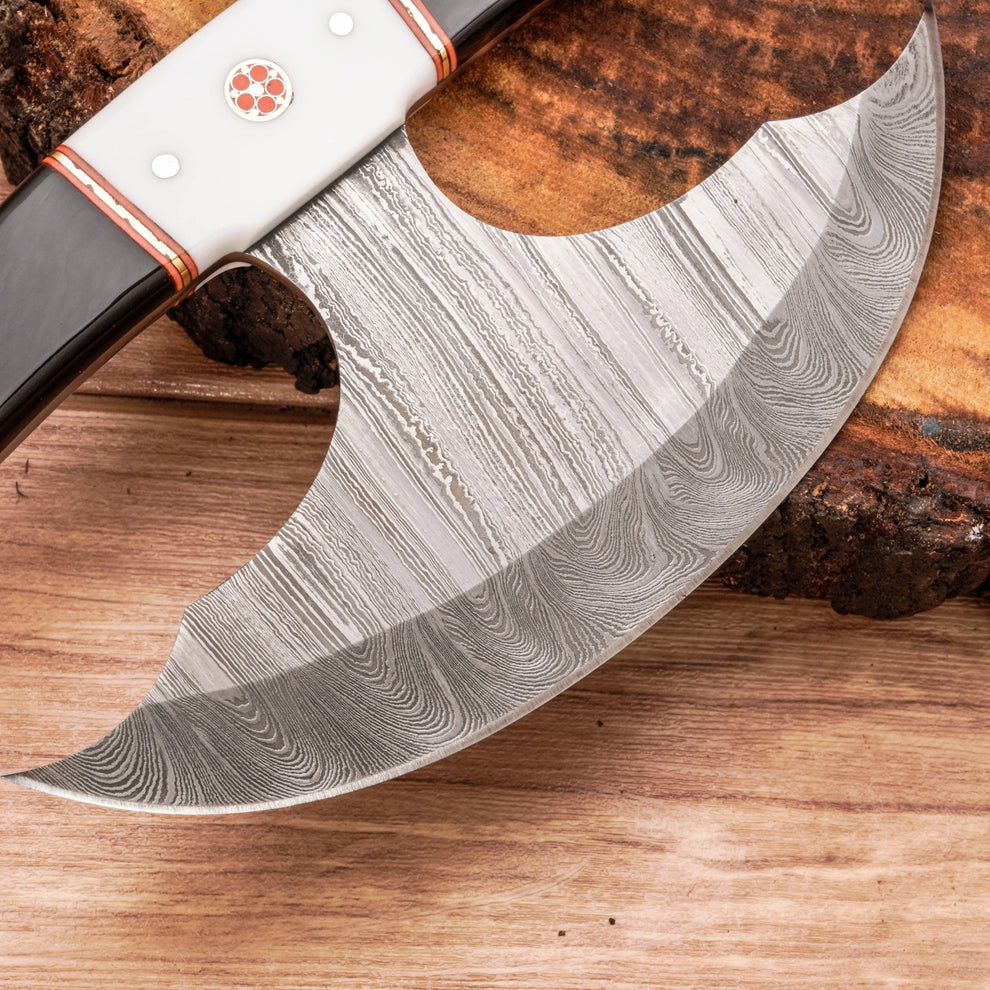 Forged By Hand Custom Handmade Ullu Knife With Leather Wrap || Drs Knives Hub