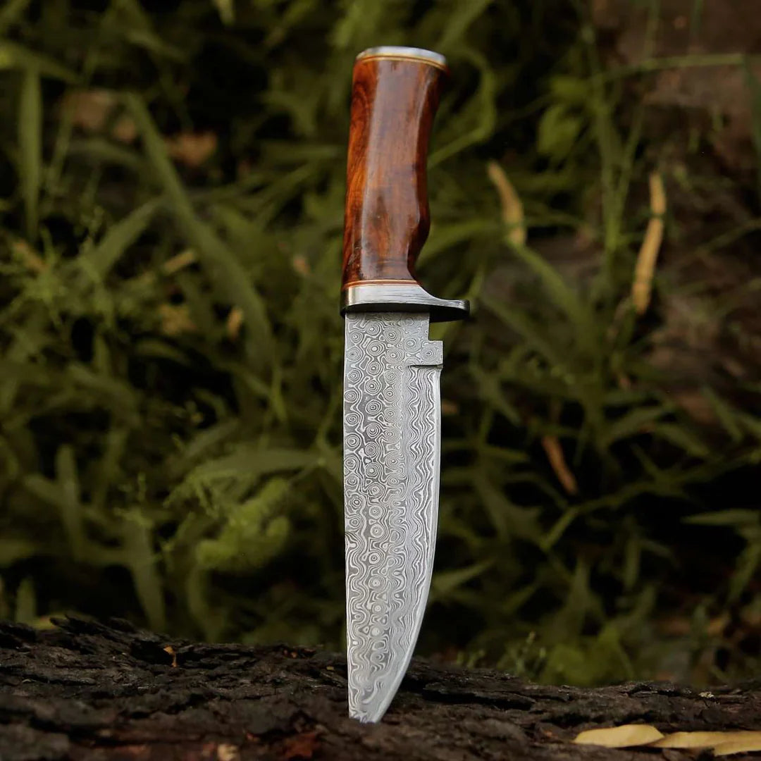 12” INCHES BOWIE KNIFE WITH EXOTIC ROSEWOOD HANDLE | DRS KNIVES HUB