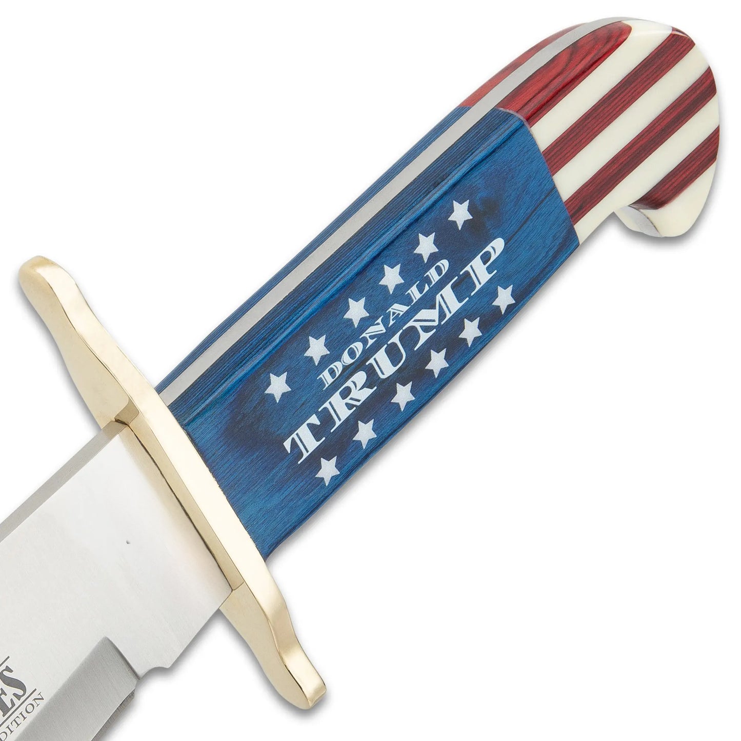 MAGA Trump Bowie Knife – Limited Edition Patriotic Collector’s Knife with Premium Leather Sheath