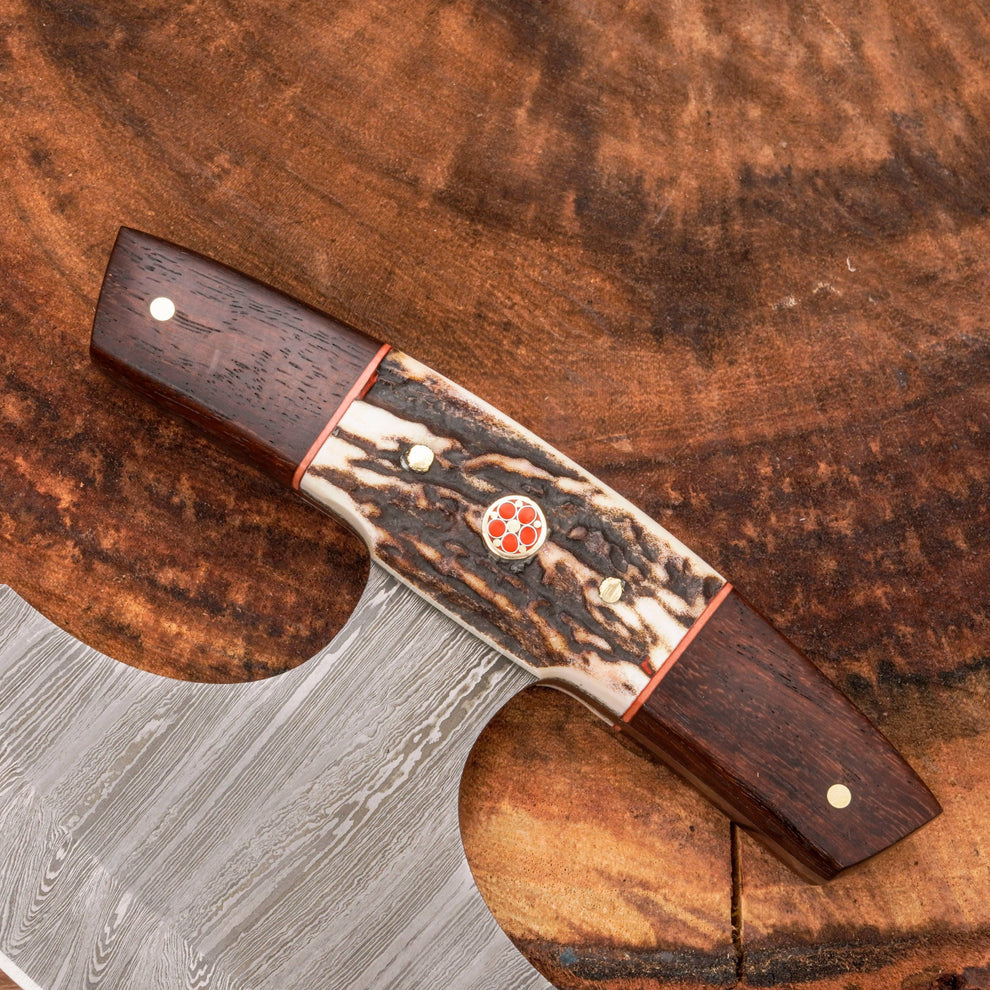 Premium Damascus steel blade ullu knife || drs knives hub