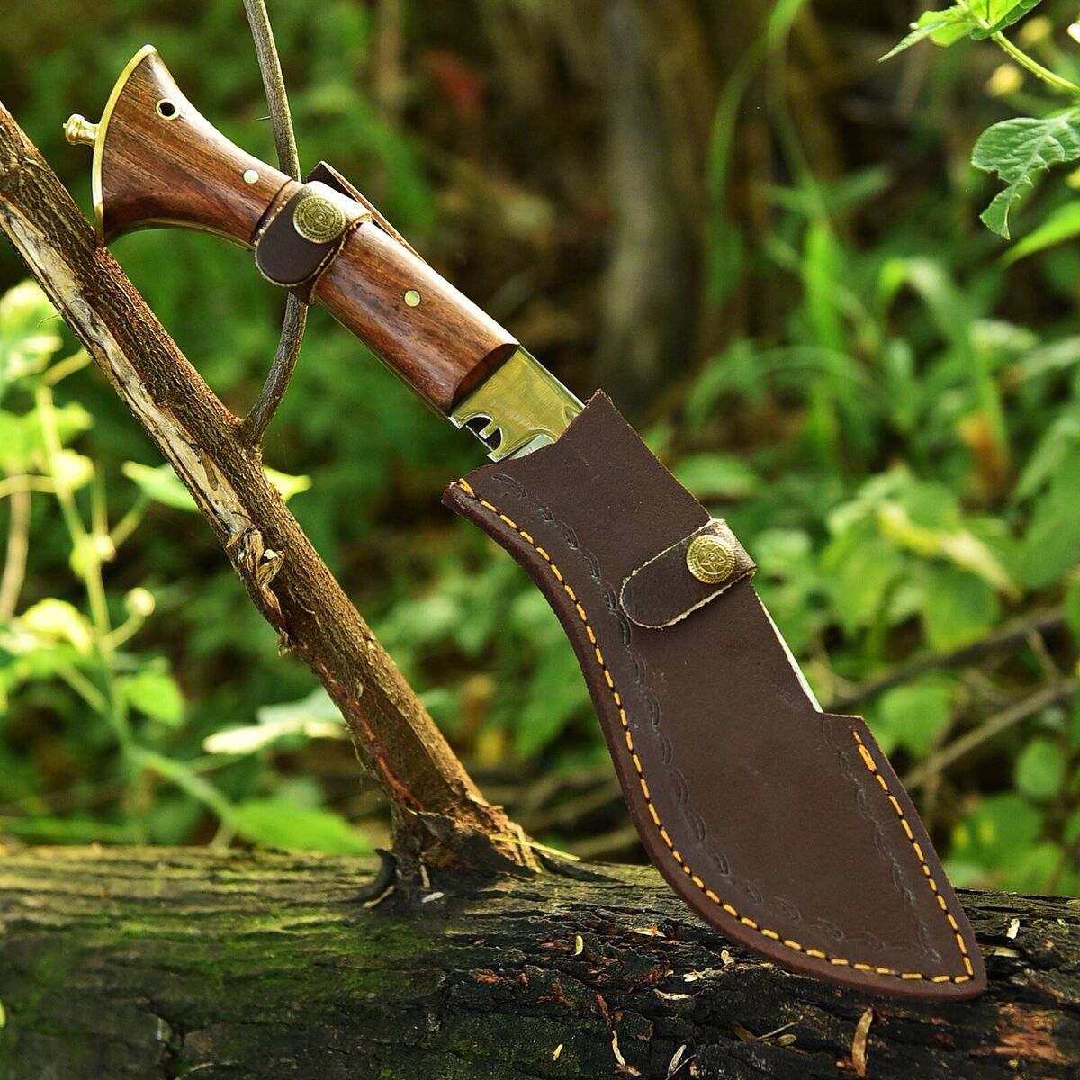HAND FORGED KUKRI KNIFE STAINLESS BLADE || DRS KNIVES HUB
