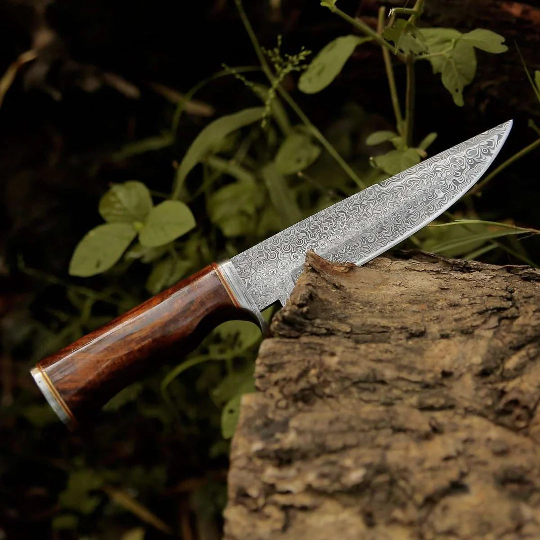 12” INCHES BOWIE KNIFE WITH EXOTIC ROSEWOOD HANDLE | DRS KNIVES HUB