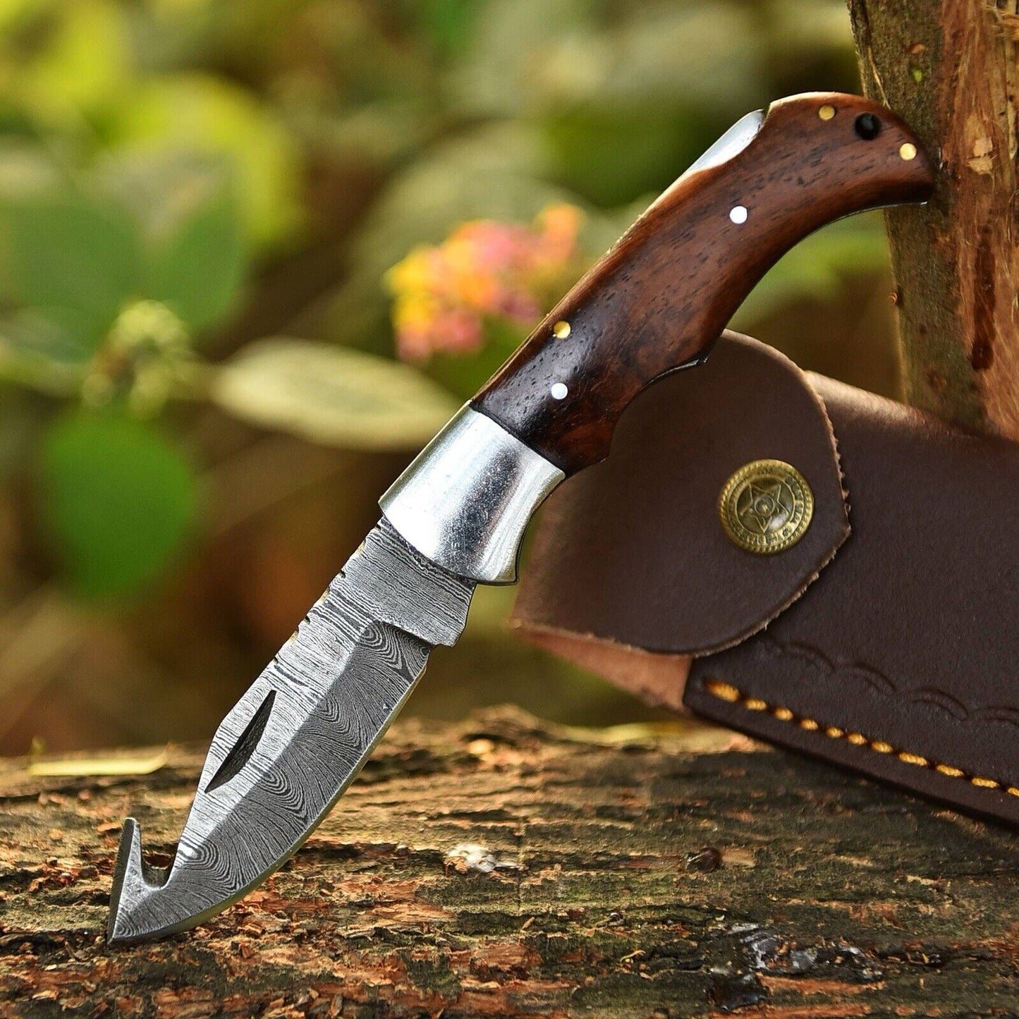 GUT HOOK FOLDING POCKET KNIFE || DRS KNIVES HUB