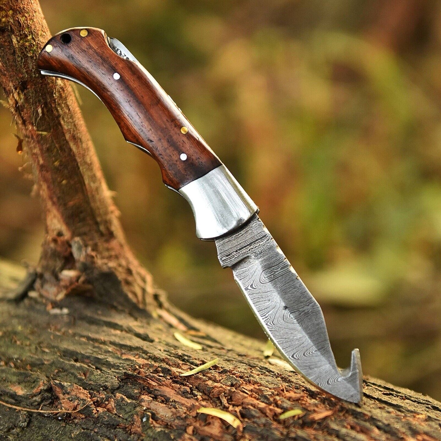 GUT HOOK FOLDING POCKET KNIFE || DRS KNIVES HUB