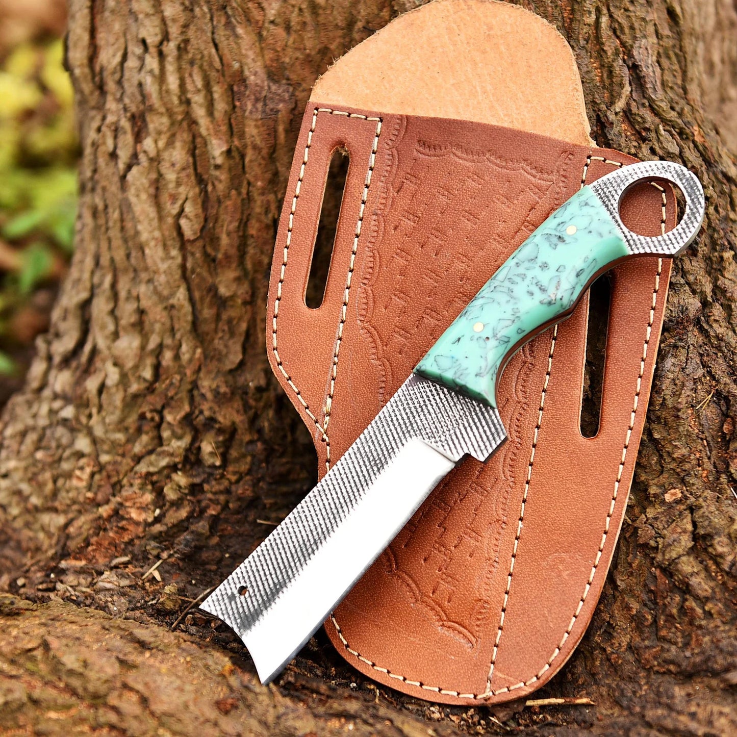 Cowboy Bull Cutter Knife D2 Steel Cowboy Knife, Everyday Carry Knife