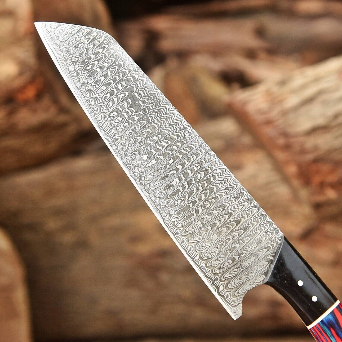 Chef Knife Handmade Damascus Steel Kitchen knife 12" inches Chef Knife