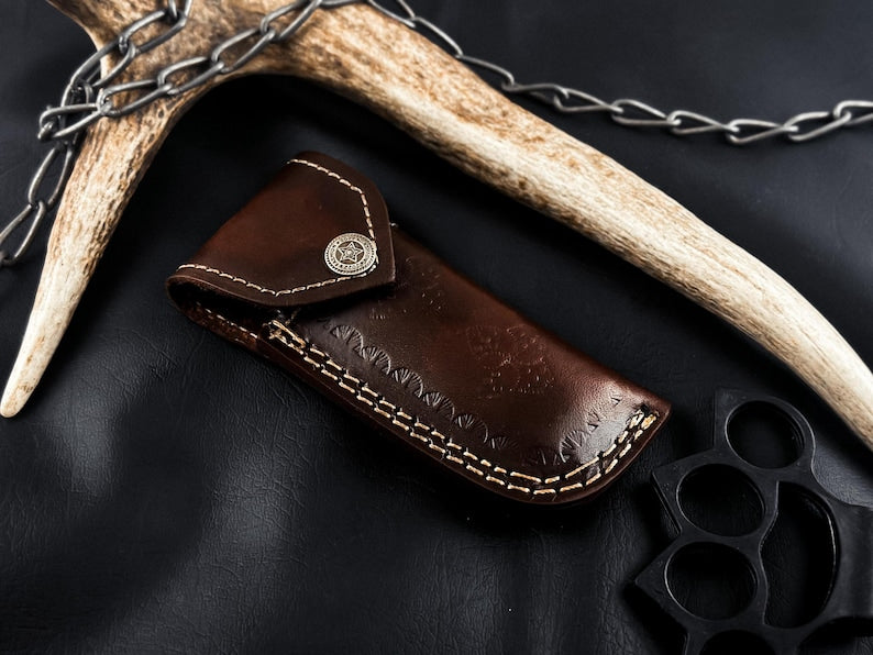 Hand-Engraved Folding Knife: Fully Engraved Pocket Knife by Drsknives Hub