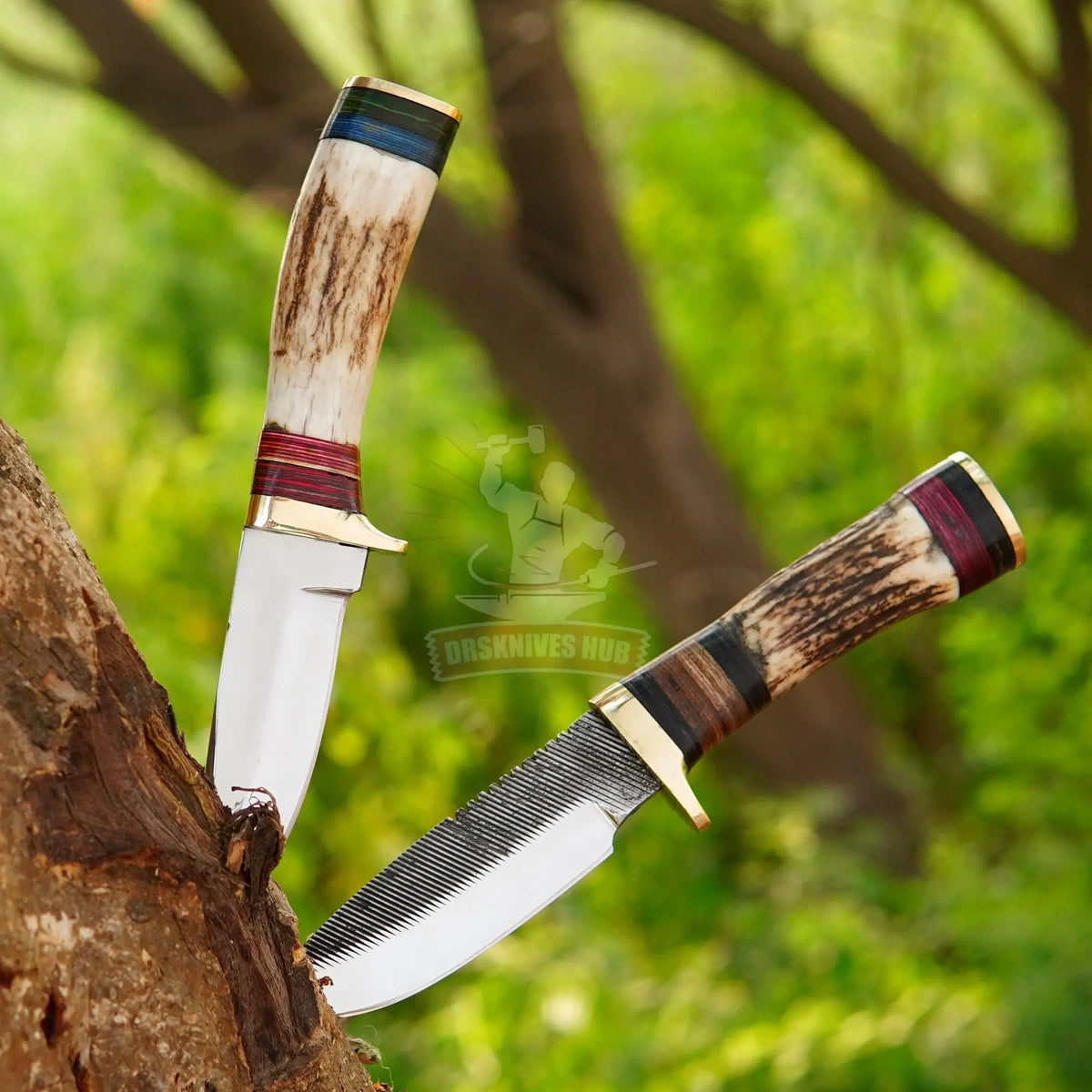 Damascus Skinner Knives Collection - DRSKNIVES HUB