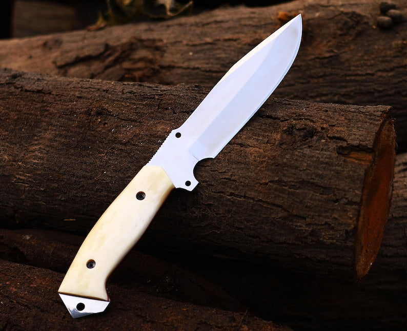 HAND FORGED FULL TANG HUNTING KNIFE || DRS KNIVES HUB