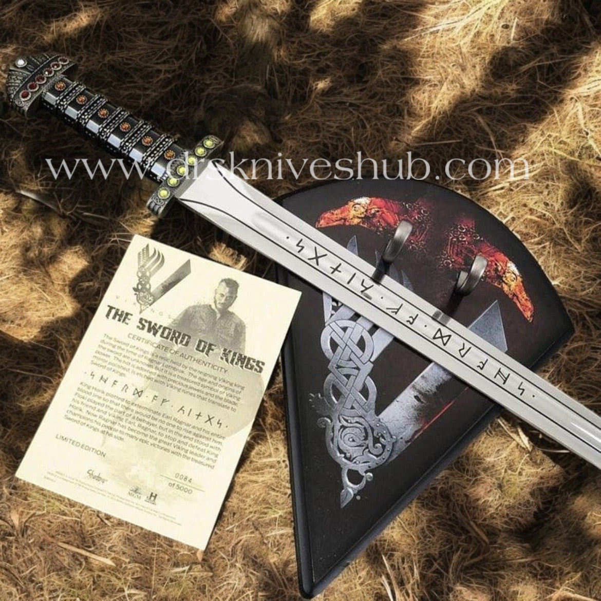 Full Tang Handmade Ragnar viking Sword with scabbard || drs knives hub