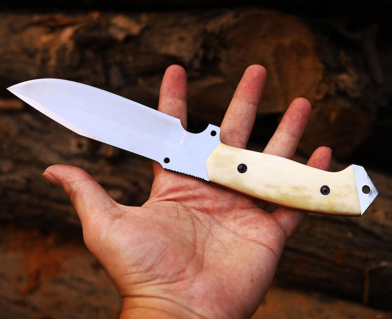 HAND FORGED FULL TANG HUNTING KNIFE || DRS KNIVES HUB