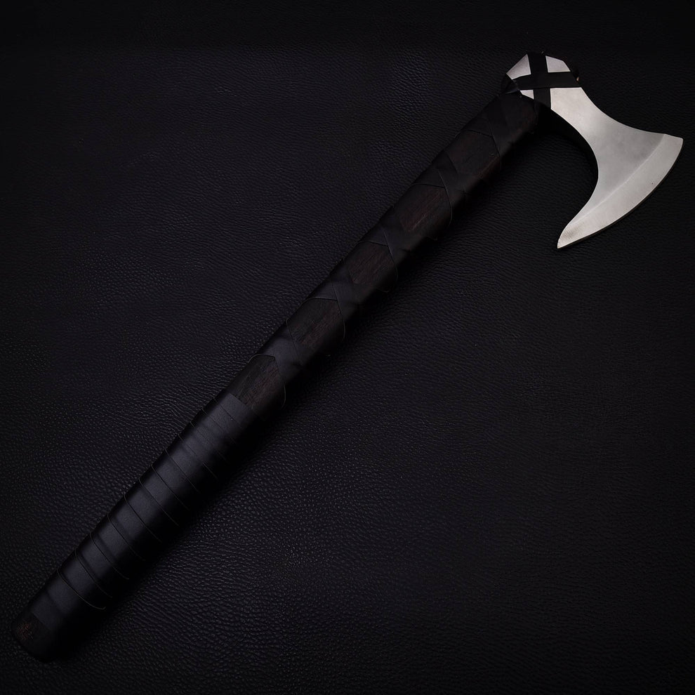 Carbon Steel High Quality Axe With Leather Sheath Cover