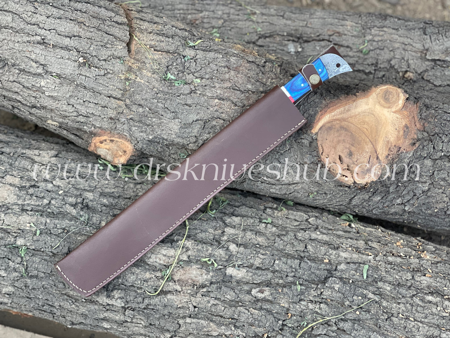 19” Brisket Knife Custom Hand Forged Texas Handle BBQ Knife