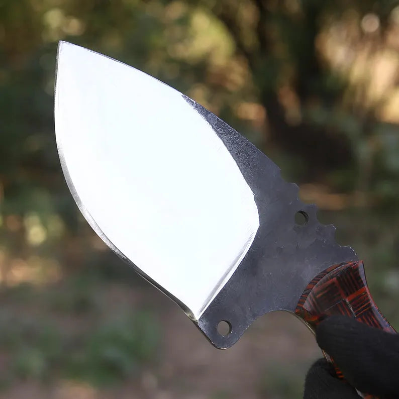 J2 Steel Skinner Knife 10" – Textured Resin Handle | DRSKNIVES HUB