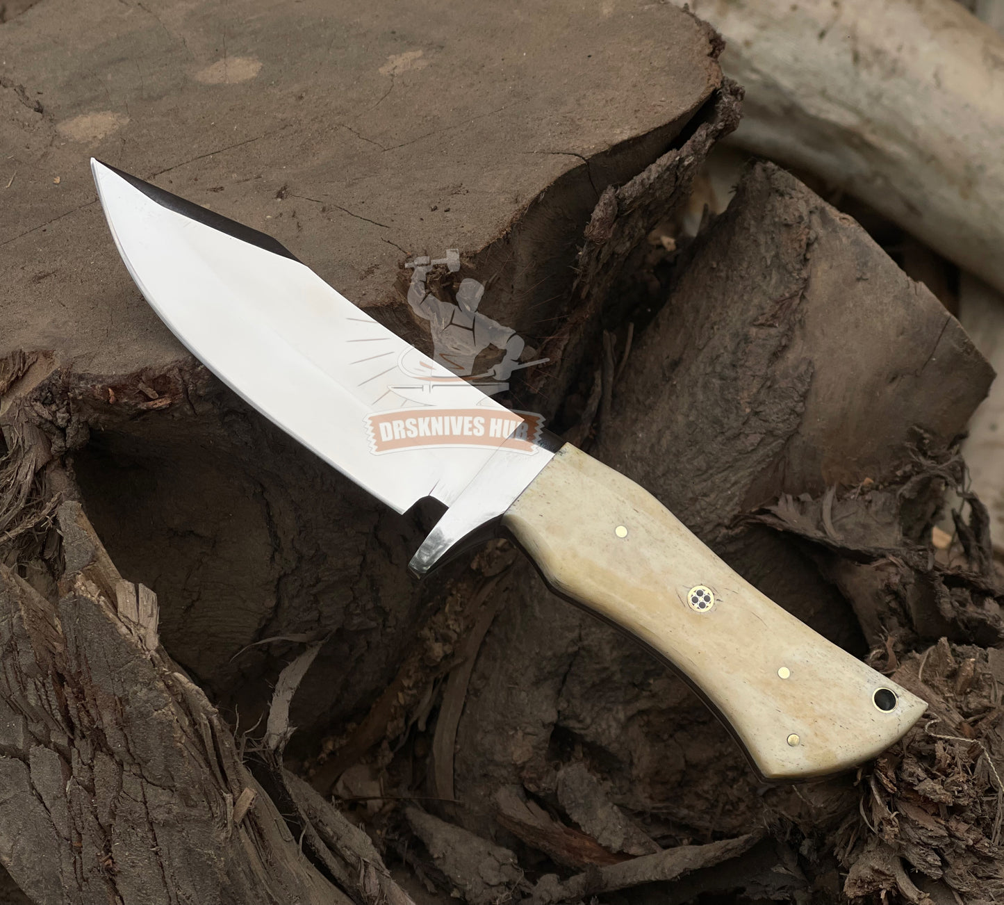 Carbon Steel Hunting Knife 