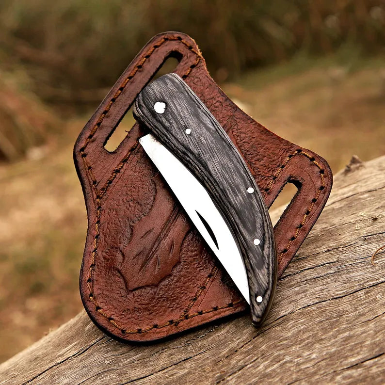 Handmade J2 Steel Folding Knife - Premium EDC Pocket Knife | DRSKNIVES HUB