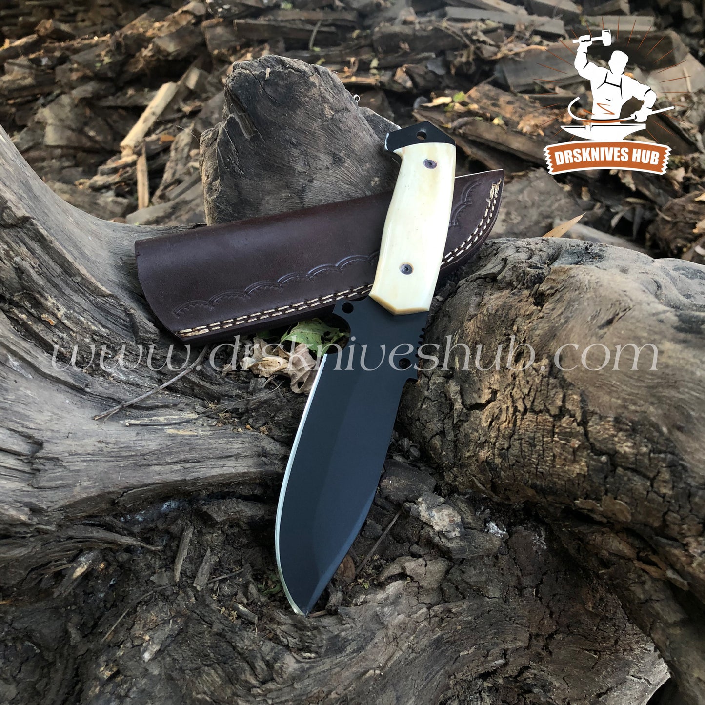 Hunting knives || Don’t miss out on this incredible deal! Get all six items with leather sheaths and enjoy free shipping