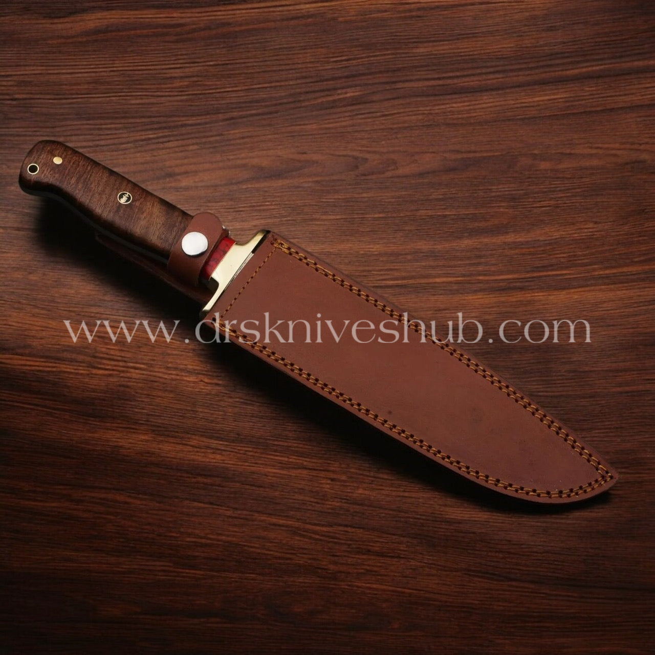 BEAUTIFUL HANDMADE J2 STEEL EDC BOWIE KNIFE WITH LEATHER SHEATH || DRS KNIVES HUB