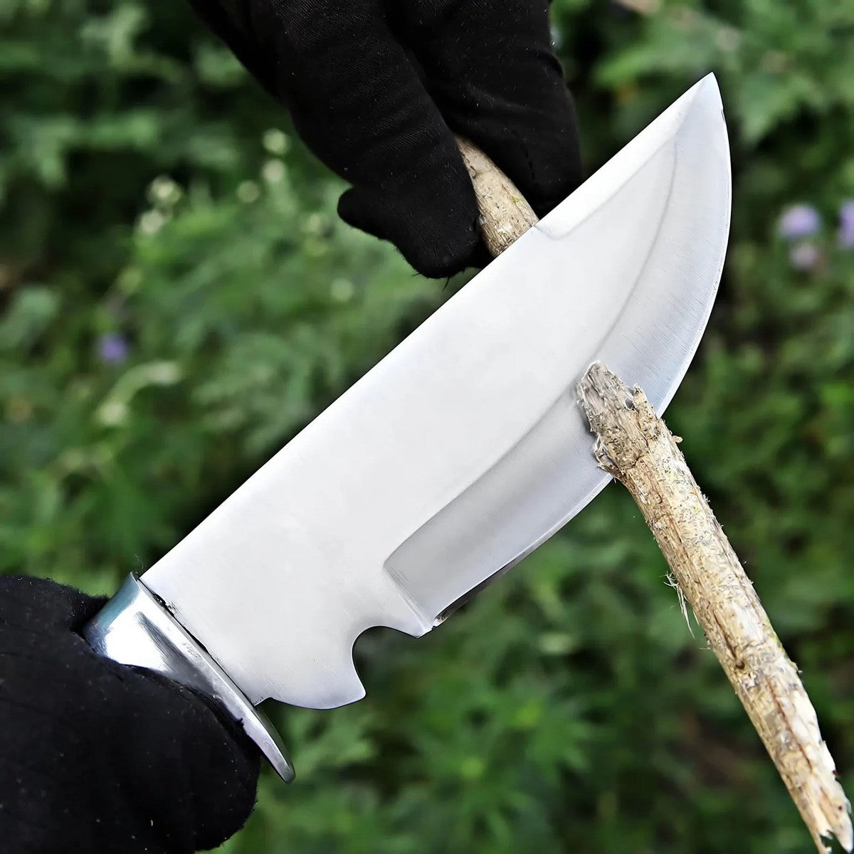 J2 Steel Hunting Knife 11" – Resin Handle & Steel Guard | DRSKNIVES HUB