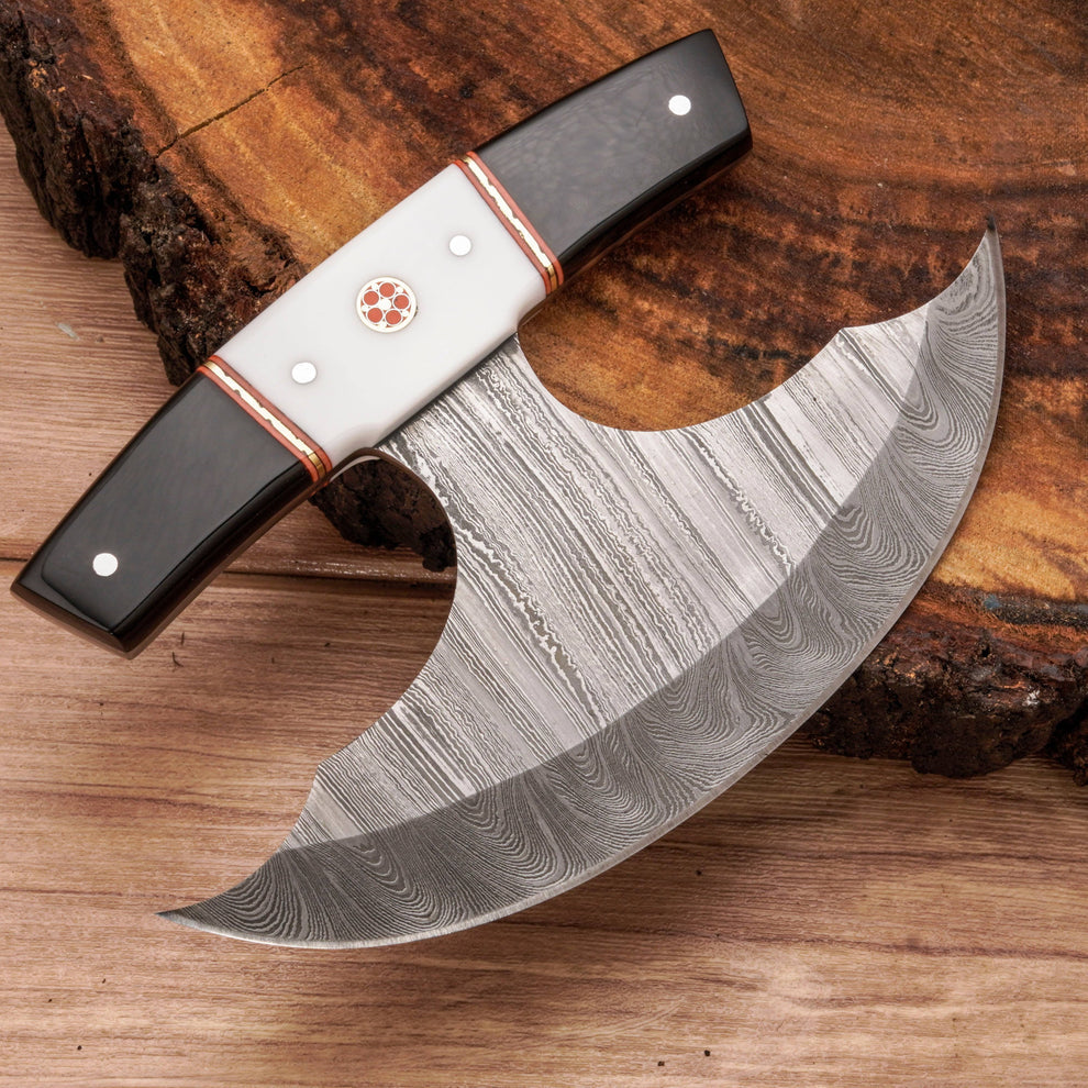 Forged By Hand Custom Handmade Ullu Knife With Leather Wrap || Drs Knives Hub