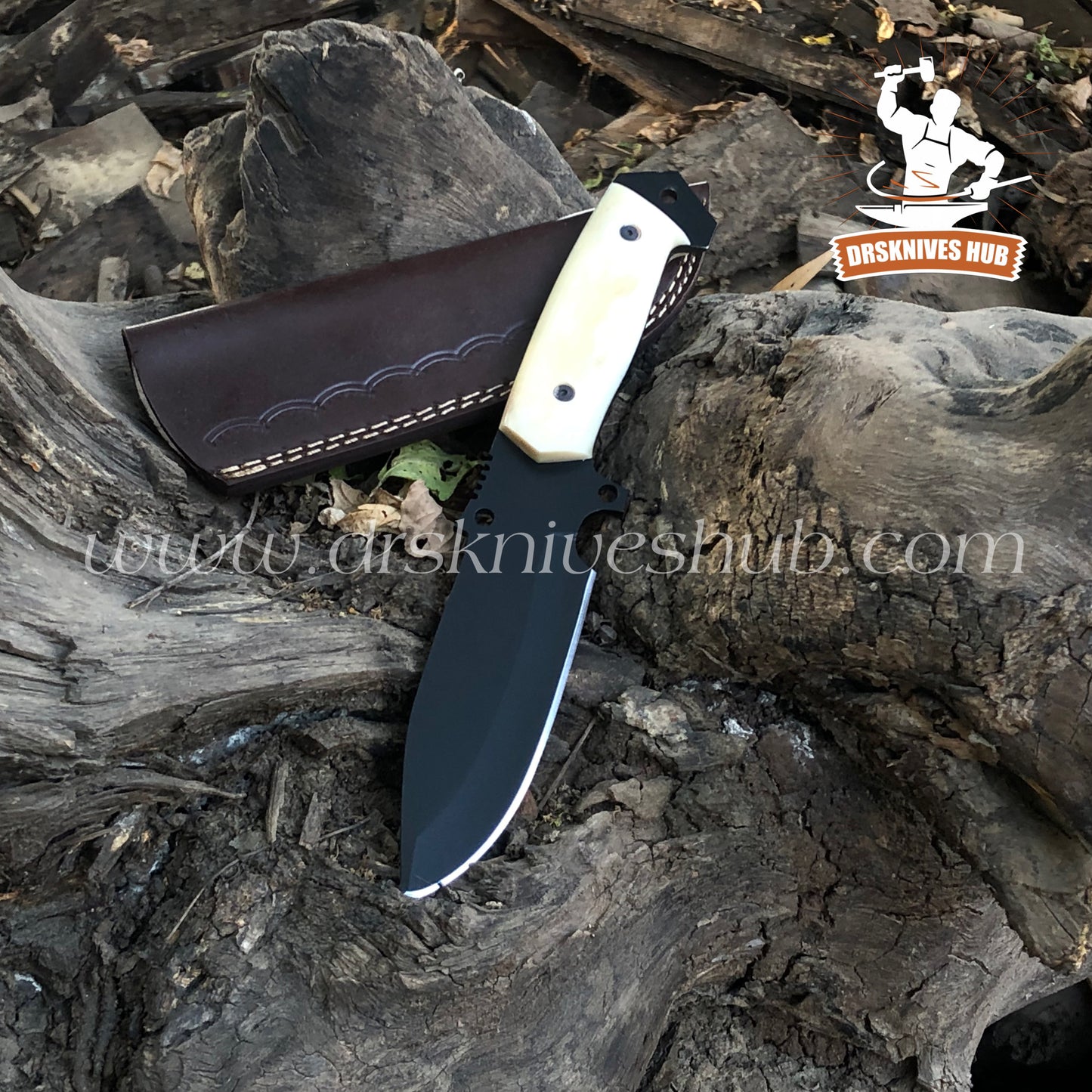 Hunting knives || Don’t miss out on this incredible deal! Get all six items with leather sheaths and enjoy free shipping