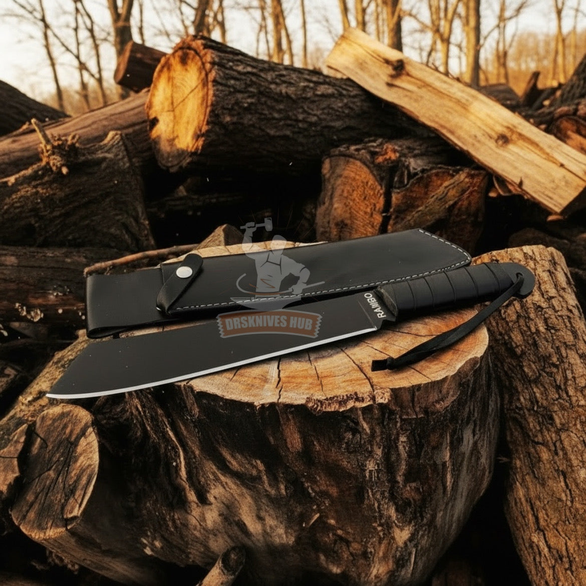 Rambo Replica Knife 18" – Handmade High Carbon Steel | DRSKNIVES HUB