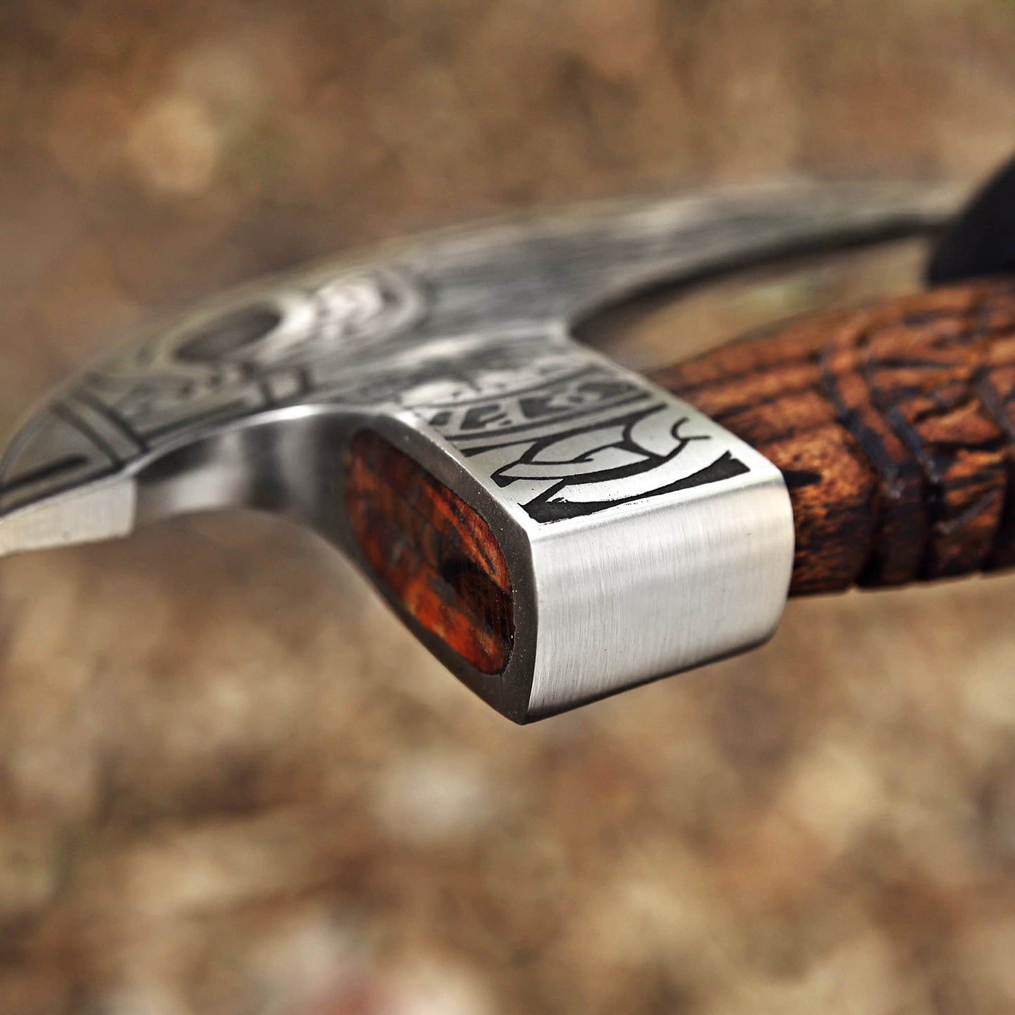 Pizza Axe – Hand Forged High Carbon Steel Pizza Cutter | DRSKNIVES HUB