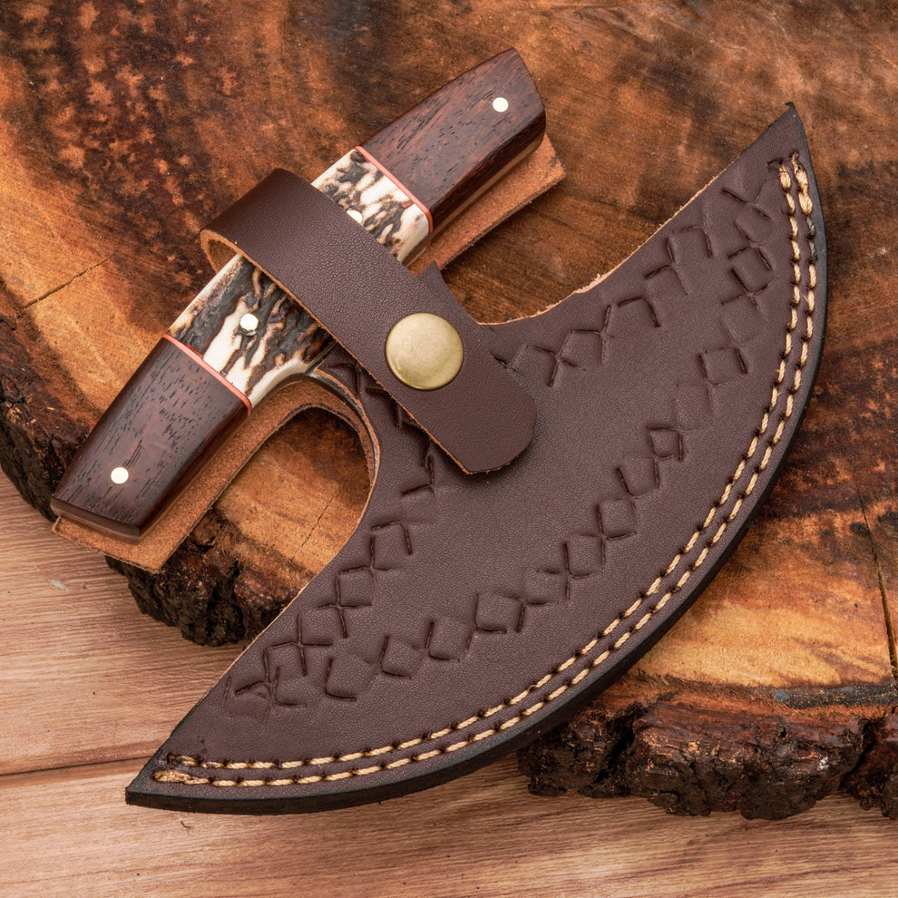 Premium Damascus steel blade ullu knife || drs knives hub