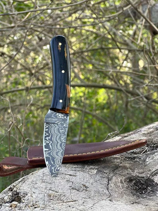 Handmade Damascus Steel Skinner Knife Outdoor knife