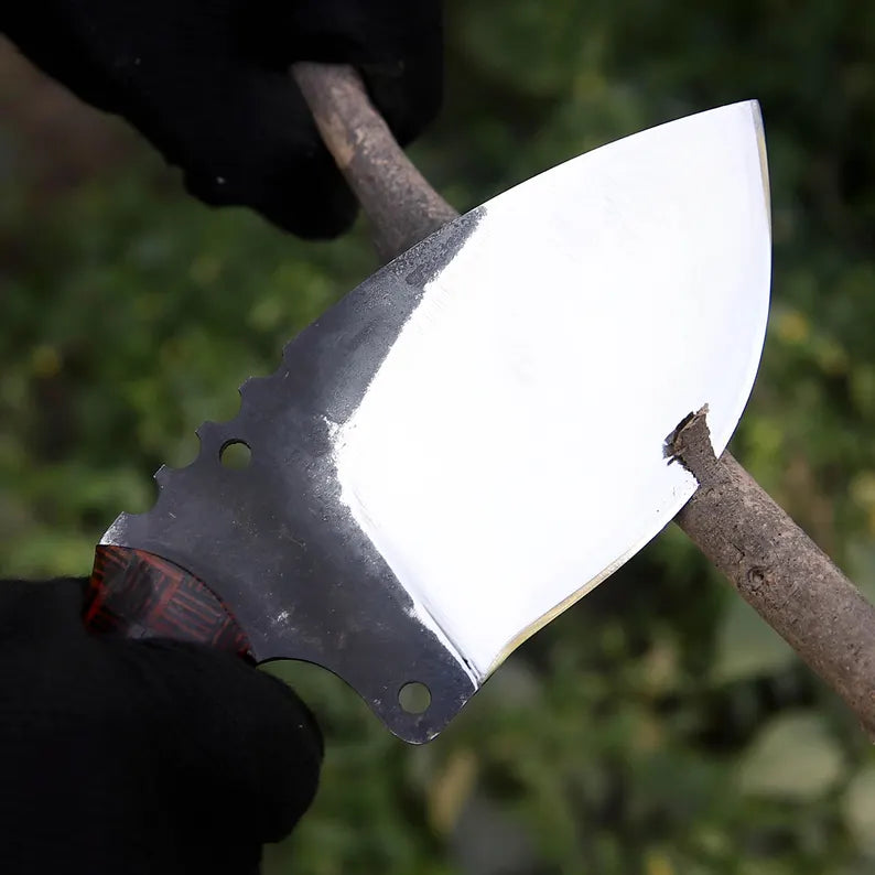 J2 Steel Skinner Knife 10" – Textured Resin Handle | DRSKNIVES HUB