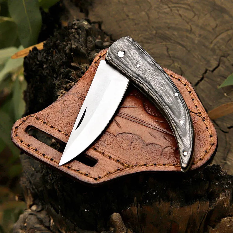 Handmade J2 Steel Folding Knife - Premium EDC Pocket Knife | DRSKNIVES HUB