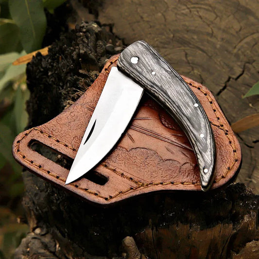 Handmade J2 Steel Folding Knife - Premium EDC Pocket Knife | DRSKNIVES HUB