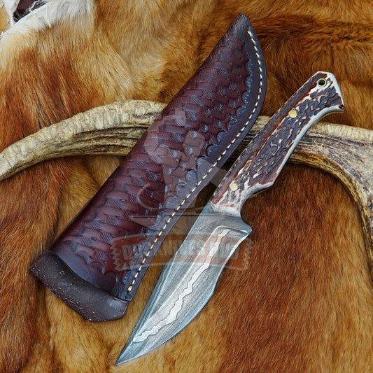 Senmai Hunting Knife – Leather Sheath