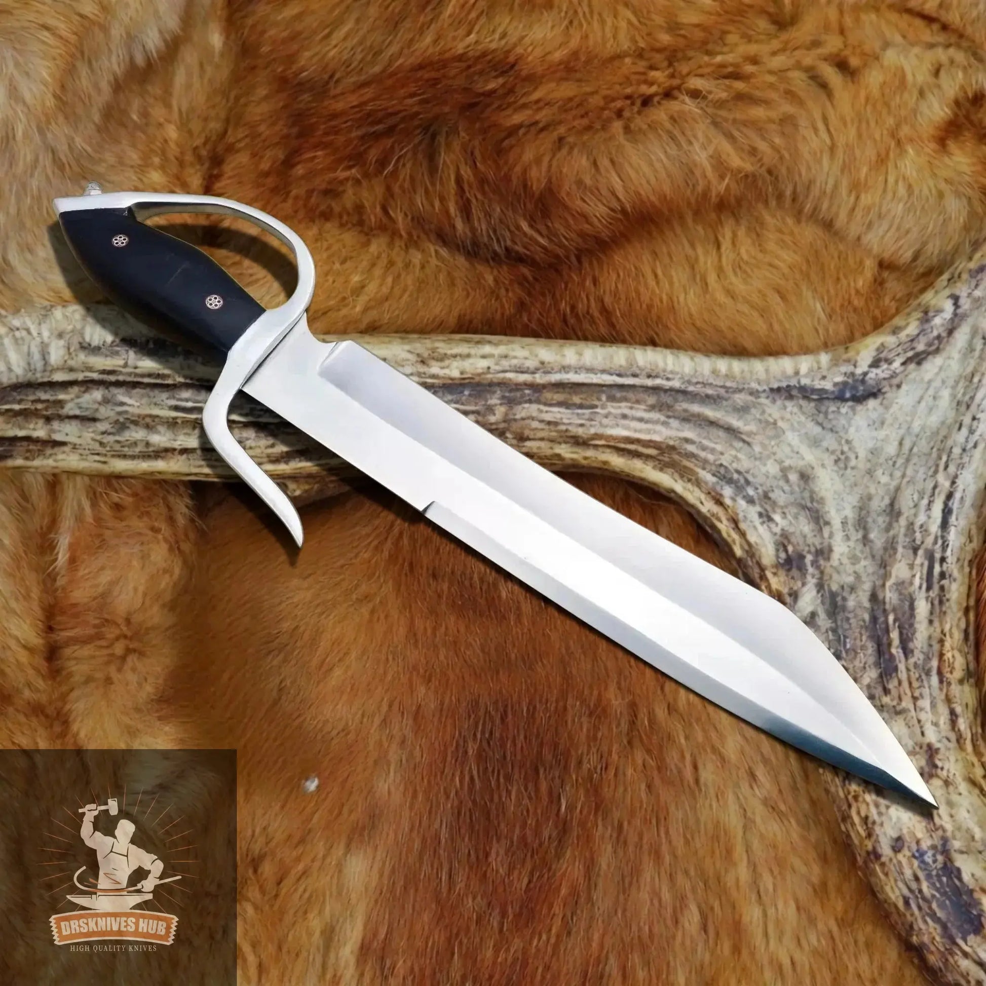 drsknives-hub-carbon-steel-bowie-knife-1 - DRSKNIVES HUB