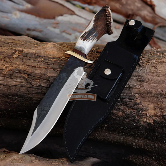 drsknives-hub-carbon-steel-bowie-knife - DRSKNIVES HUB