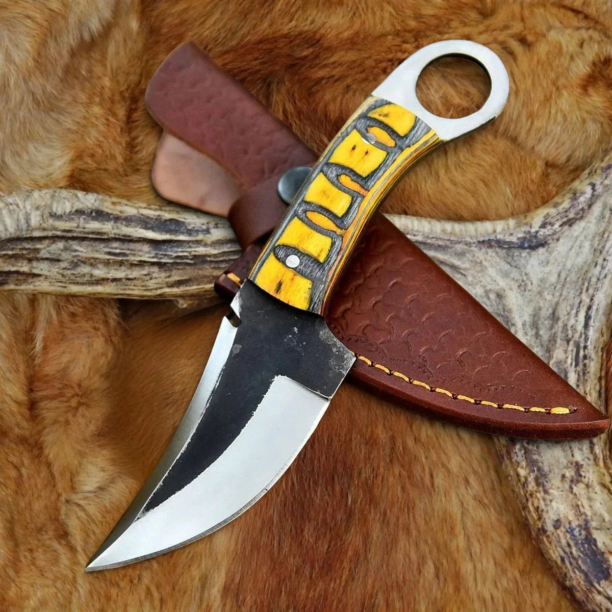 drsknives-hub-carbon-steel-bushcraft-knife - DRSKNIVES HUB