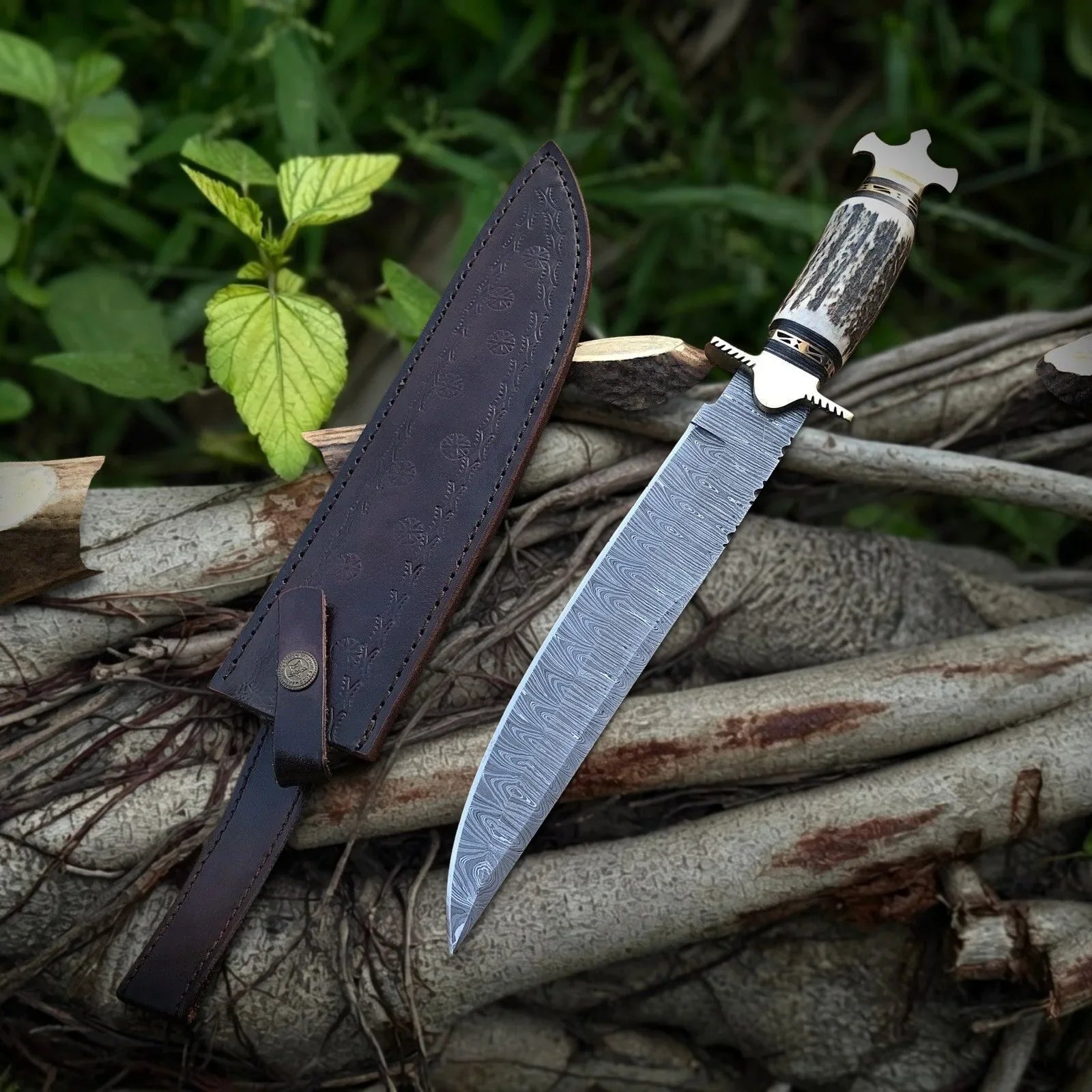 drsknives-hub-damascus-bowie-knife-1 - DRSKNIVES HUB