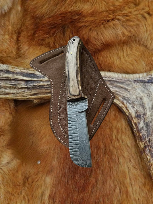 drsknives-hub-damascus-bull-cutter-knife - DRSKNIVES HUB