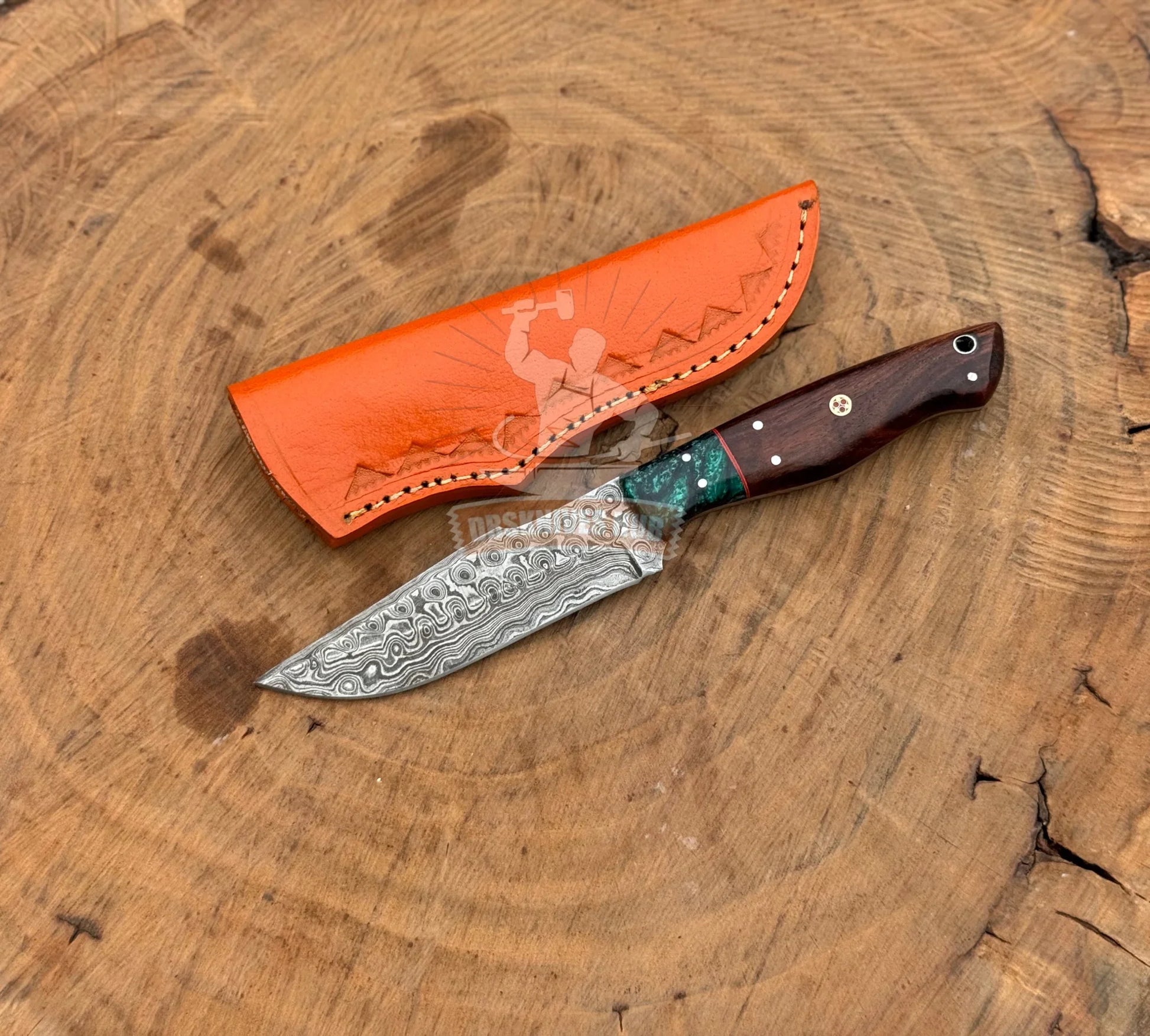 drsknives-hub-handmade-damascus-hunting-knife - DRSKNIVES HUB
