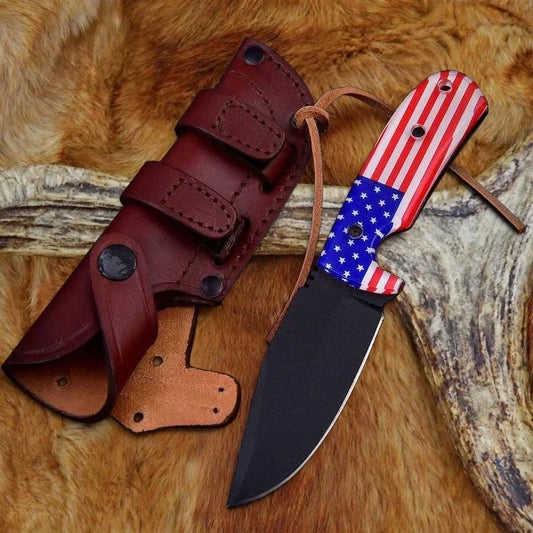 drsknives-hub-patriotic-fixed-blade-knife - DRSKNIVES HUB
