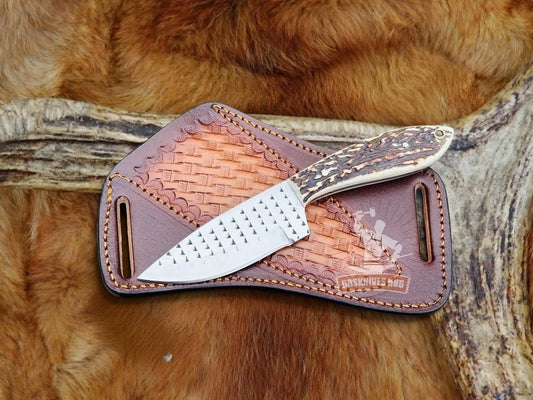 drsknives-hub-rasp-steel-antler-knife - DRSKNIVES HUB