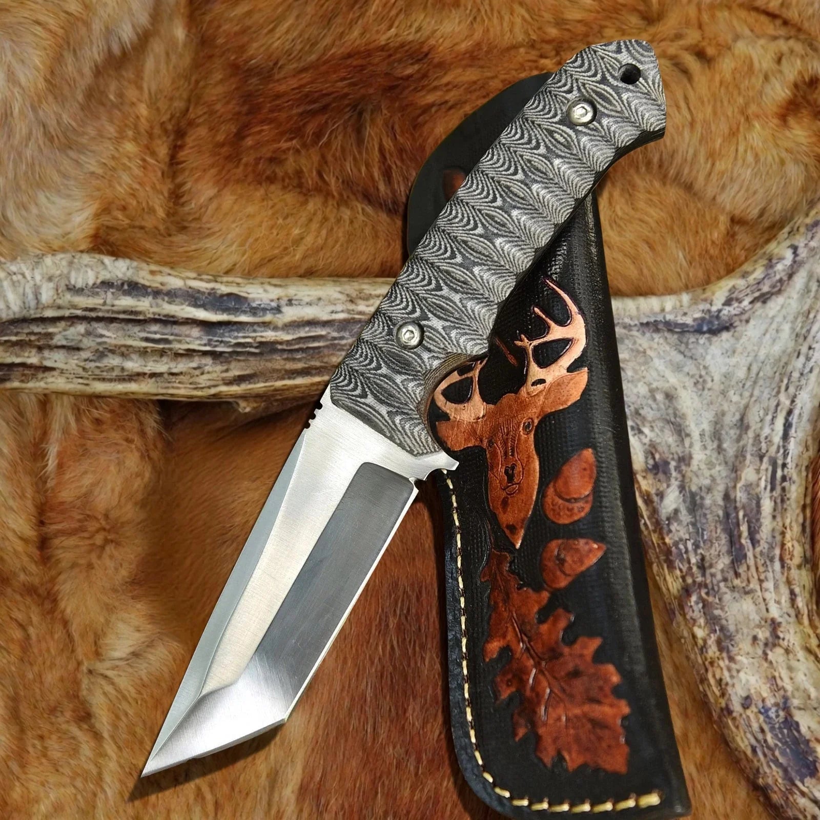 drsknives-hub-stainless-steel-fixed-blade-knife - DRSKNIVES HUB