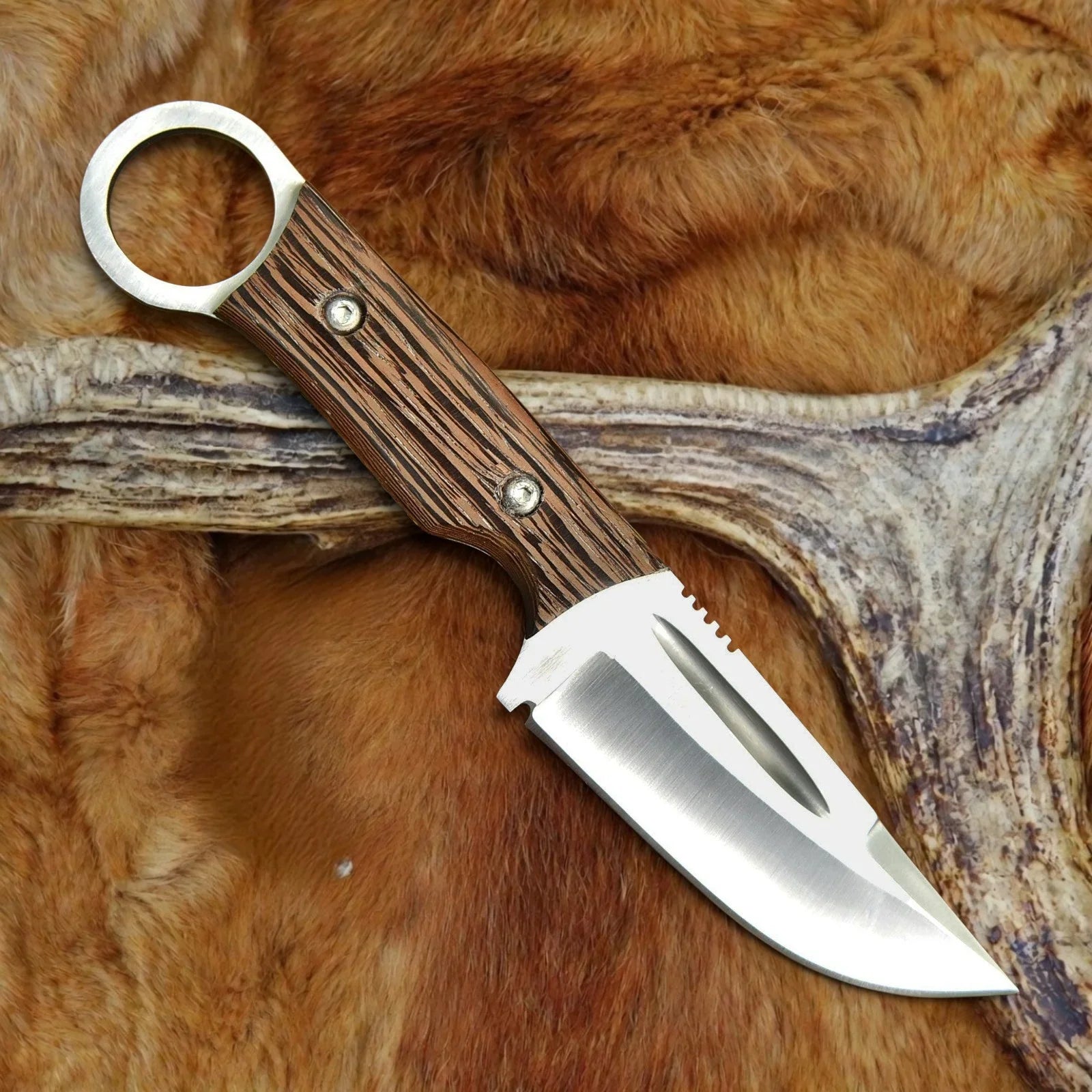 drsknives-hub-stainless-steel-wenge-wood-knife-1 - DRSKNIVES HUB