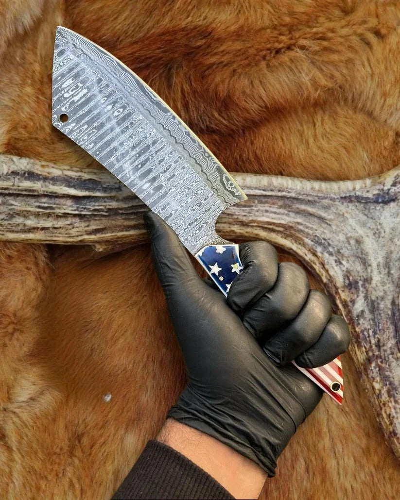 drsknives-hub-stars-stripes-cleaver-knife - DRSKNIVES HUB