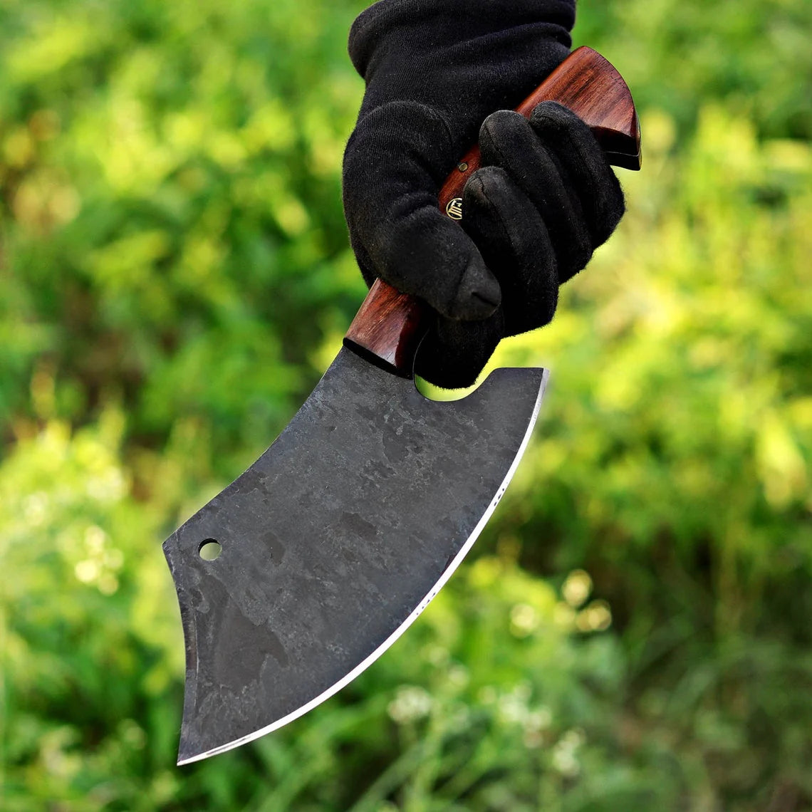 Custom Handmade Cleaver Knife, Meat Chopper, Splitter, Perfect Gift on Halloween & Anniversary for Him