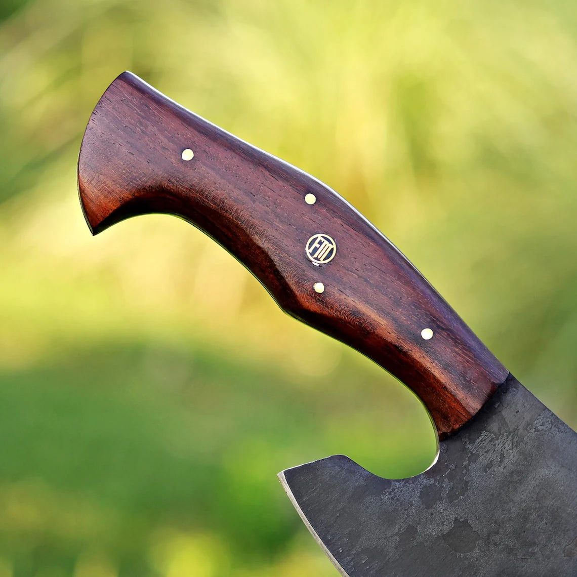 Custom Handmade Cleaver Knife, Meat Chopper, Splitter, Perfect Gift on Halloween & Anniversary for Him